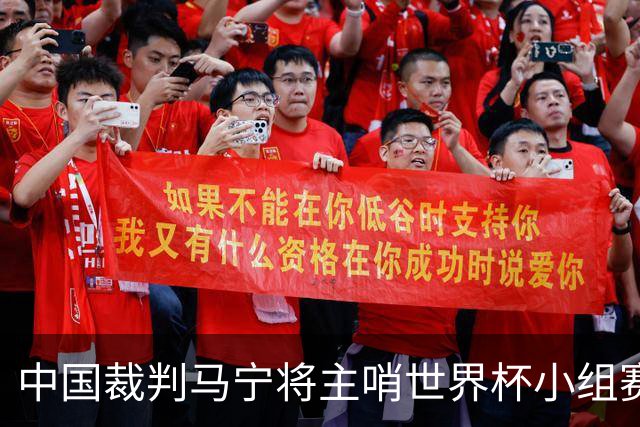 中国裁判马宁将主哨世界杯小组赛第二轮比赛